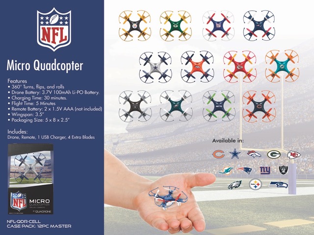 48005 - NFL + MLB micro drones USA